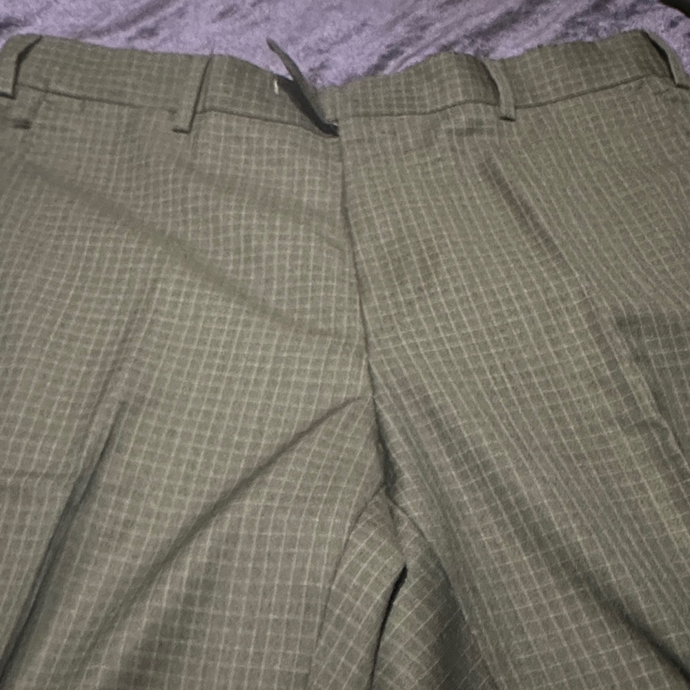 Ermenegildo Zegna black Checkered Trousers and jacket